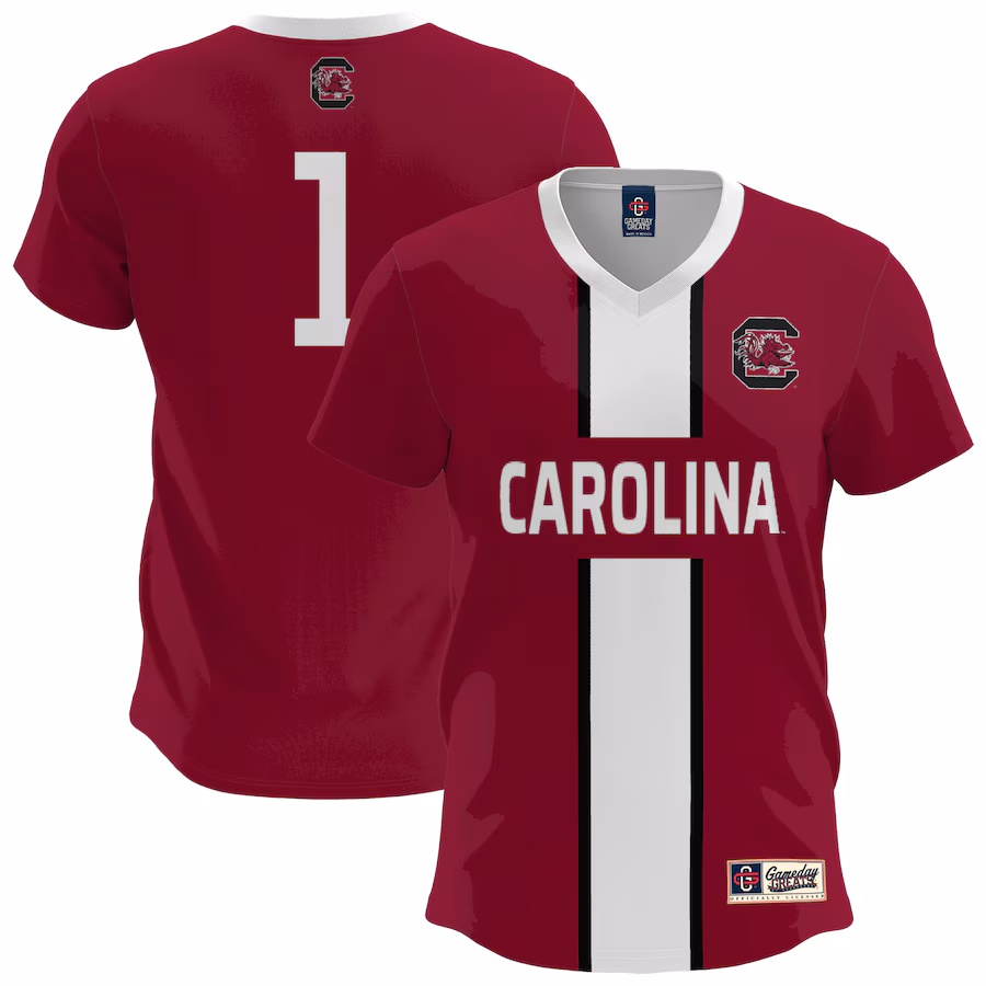 Men's GameDay Greats  Garnet South Carolina Gamecocks Lightweight Soccer Fashion Jersey - Jersey