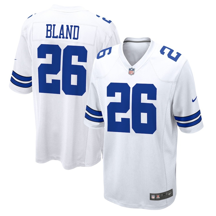 Men's Dallas Cowboys DaRon Bland Nike White Game Jersey - Jersey