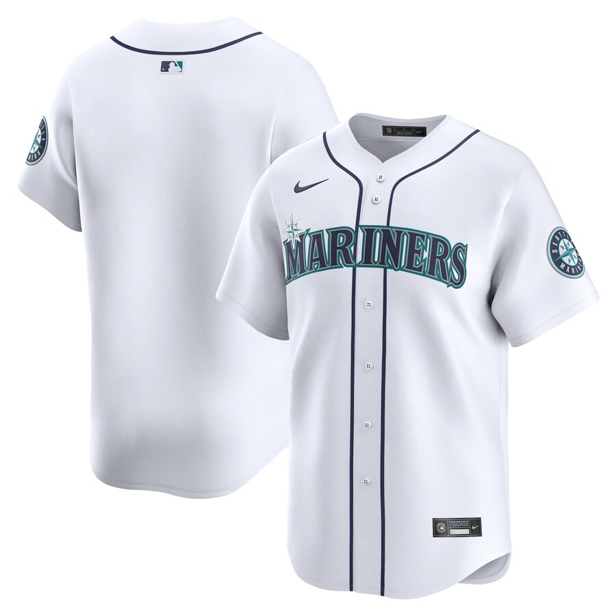 Youth Seattle Mariners Nike White Home Limited Jersey - Jersey