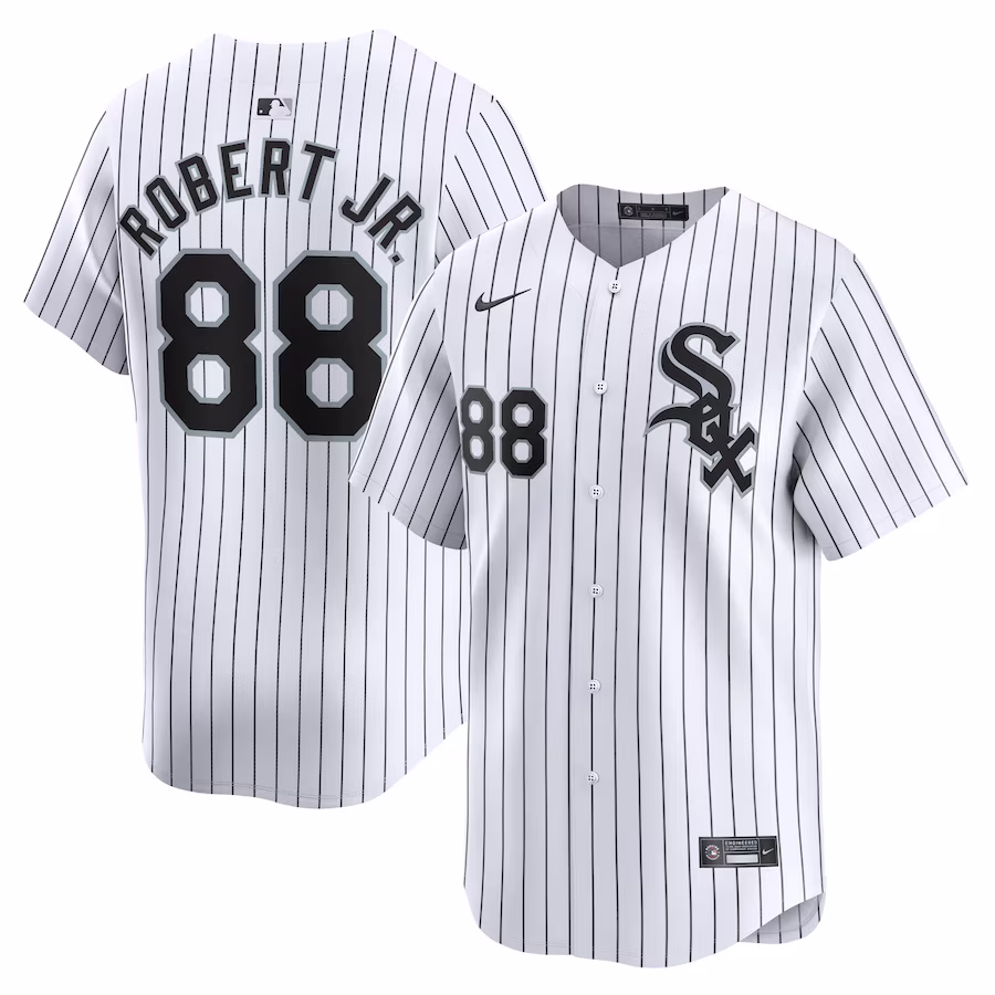 Men's Chicago White Sox Luis Robert Jr. Nike White Home Limited Player Jersey - Jersey