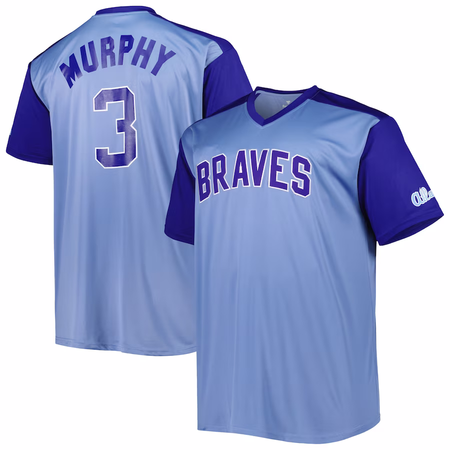 Men's Atlanta Braves Dale Murphy Blue/Royal Cooperstown Collection Replica Player Jersey - Jersey