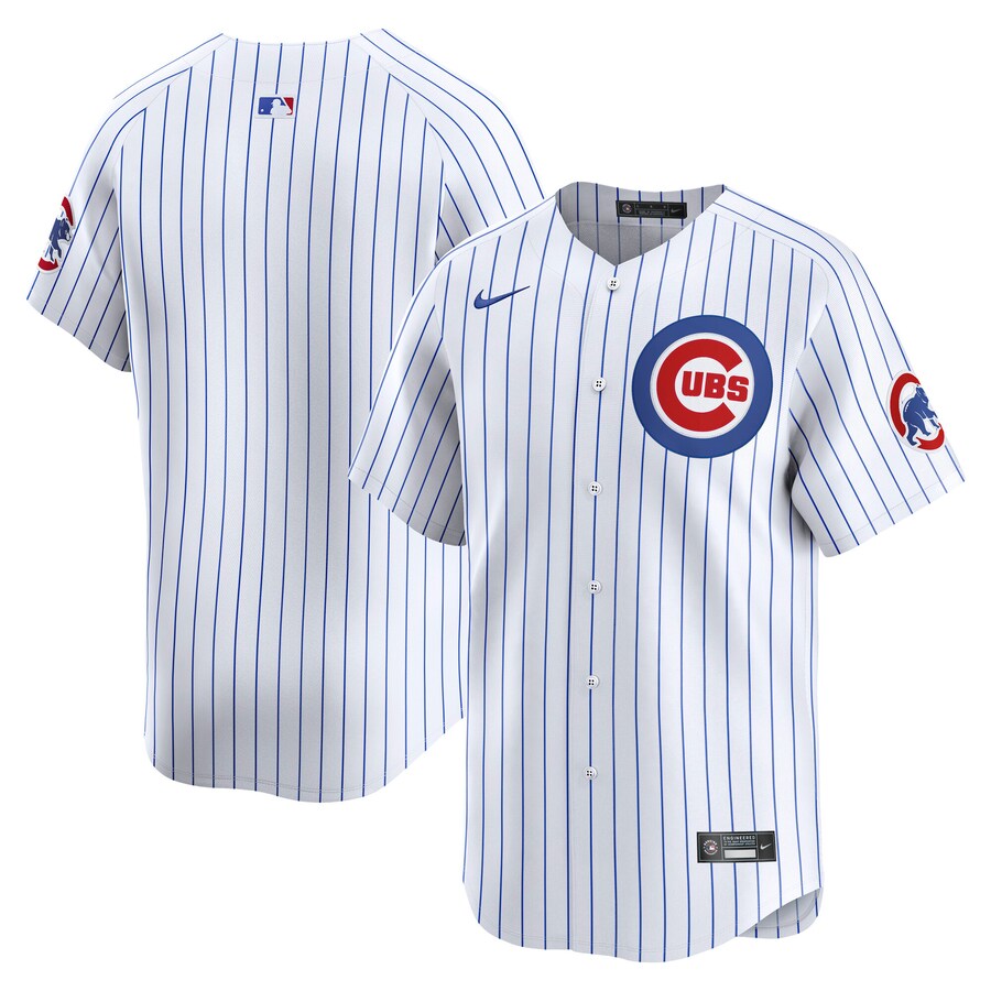 Men's Chicago Cubs Nike White Home Limited Jersey - Jersey