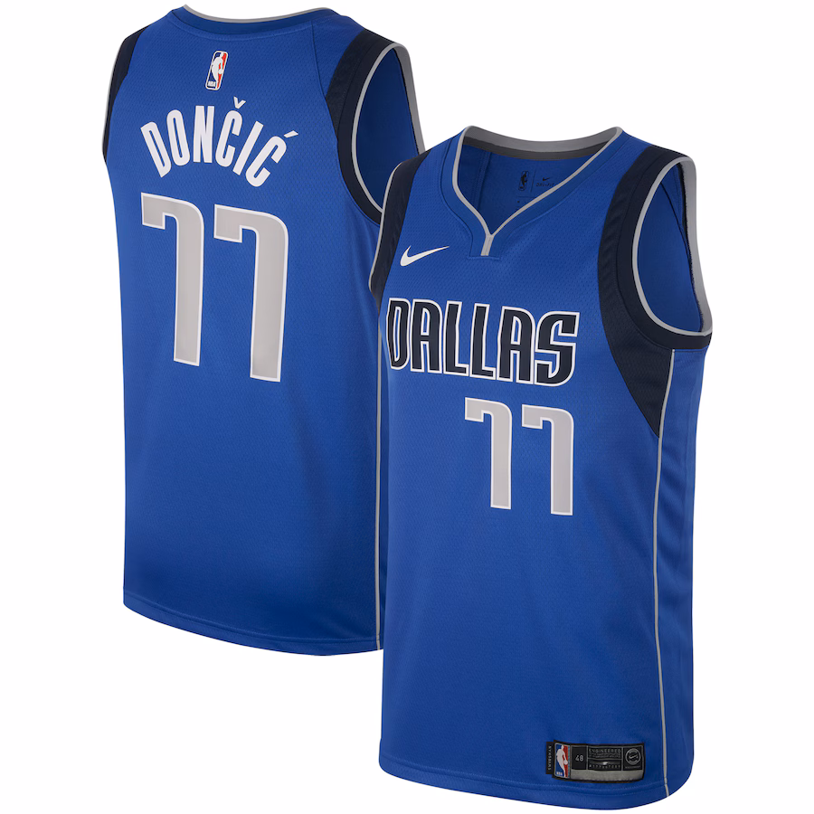 Men's Dallas Mavericks Luka Doncic Nike Royal Swingman Jersey - Jersey