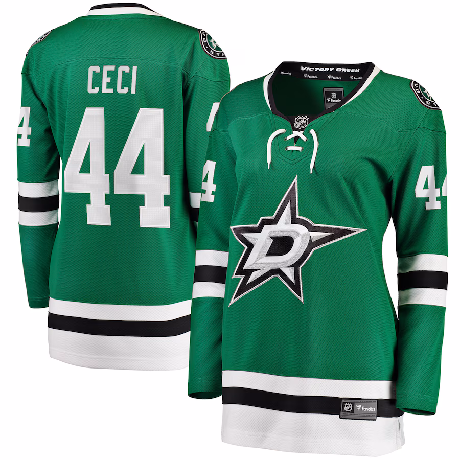 Women's Dallas Stars Cody Ceci Fanatics Kelly Green Home Breakaway Player Jersey - Jersey