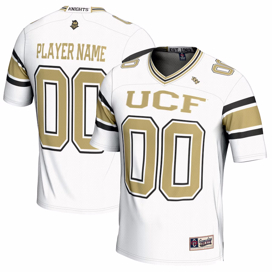 UCF Knights GameDay Greats NIL Pick-A-Player Football Jersey - White - Jersey