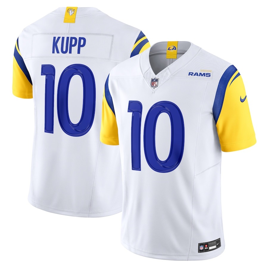 Men's Los Angeles Rams Cooper Kupp Nike White Vapor F.U.S.E. Limited Jersey - Jersey