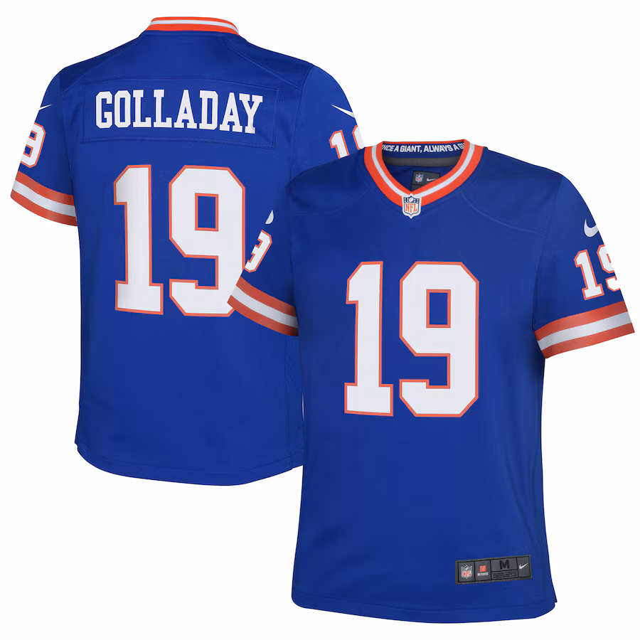 Youth New York Giants Kenny Golladay Nike Royal Classic Player Game Jersey - Jersey