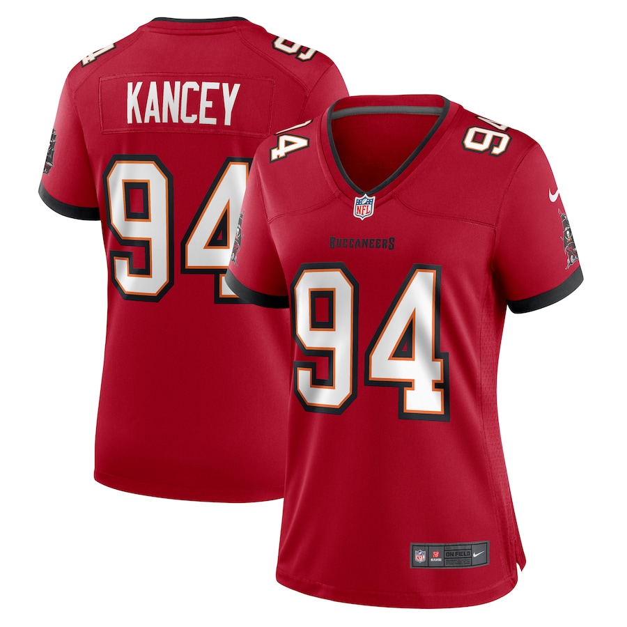 Women's Tampa Bay Buccaneers Calijah Kancey Nike  Red  Game Jersey - Jersey