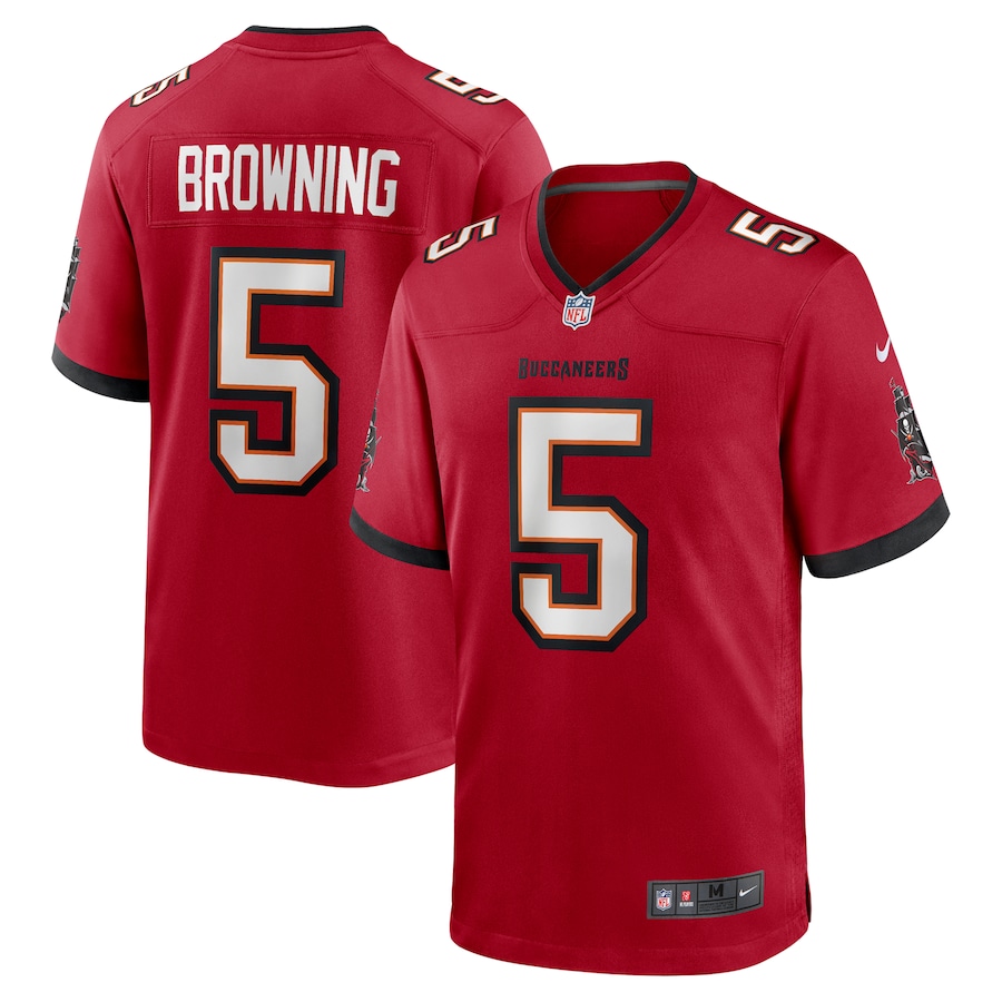 Men's Tampa Bay Buccaneers Jack Browning Nike Red Game Jersey - Jersey