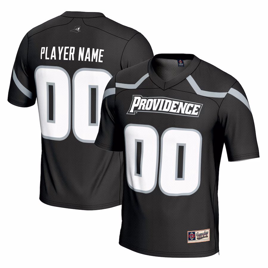 Providence Friars GameDay Greats Youth Men's Lacrosse NIL Lightweight Jersey - Black - Jersey