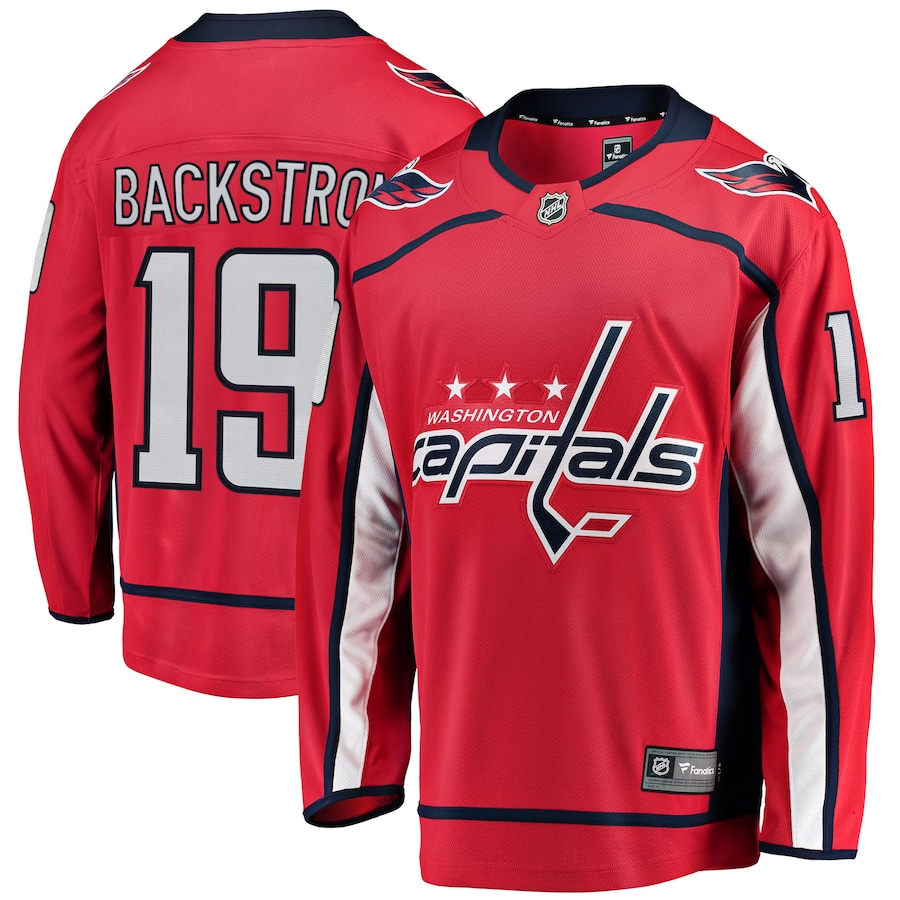 Men's Washington Capitals Nicklas Backstrom Fanatics Red Breakaway Player Jersey - Jersey