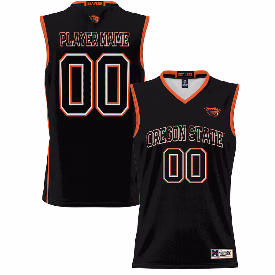 Oregon State Beavers GameDay Greats Youth NIL Pick-A-Player Lightweight Basketball Jersey - Navy - Jersey