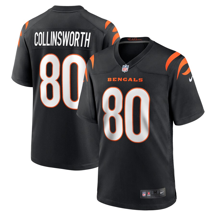 Men's Cincinnati Bengals Cris Collinsworth Nike Black Team Retired Player Game Jersey - Jersey
