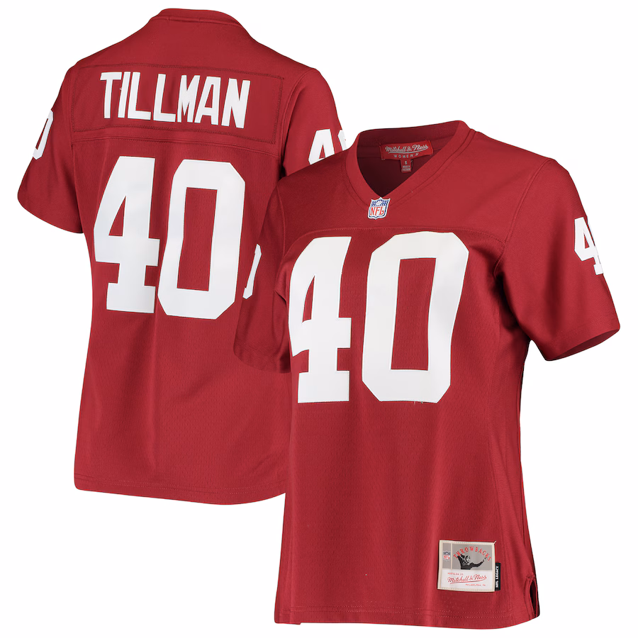 Women's Arizona Cardinals Pat Tillman Mitchell & Ness Cardinal Legacy Replica Team Jersey - Jersey
