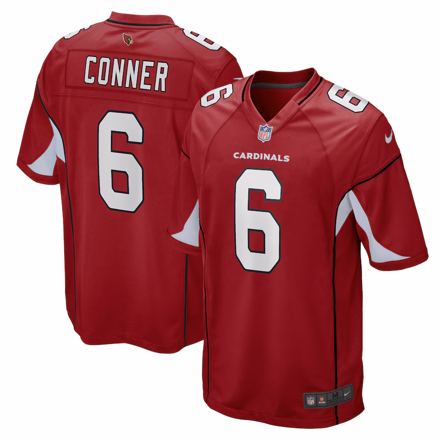 Men's Arizona Cardinals James Conner Nike Cardinal Game Jersey - Jersey
