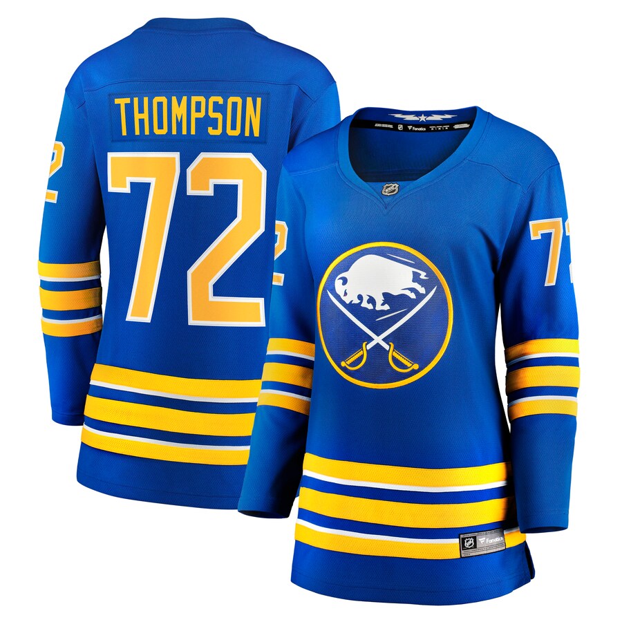 Women's Buffalo Sabres Tage Thompson Fanatics Branded Royal Home Breakaway Player Jersey - Jersey