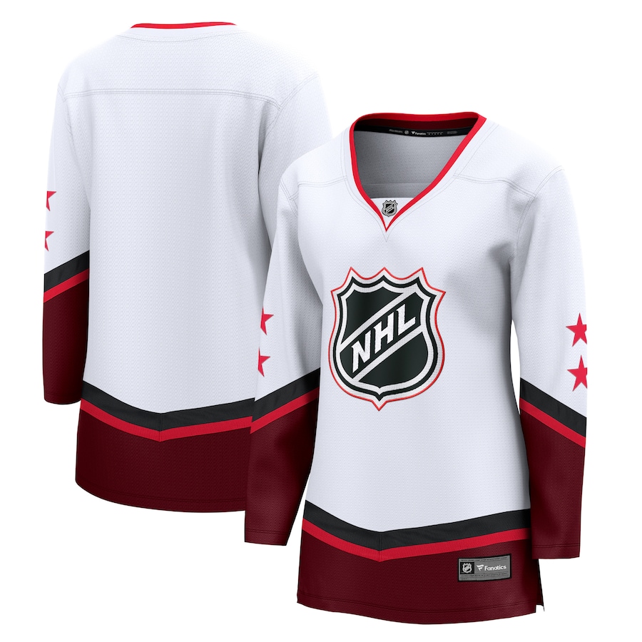 Women's Fanatics White 2022 NHL All-Star Game Eastern Conference Breakaway Jersey - Jersey