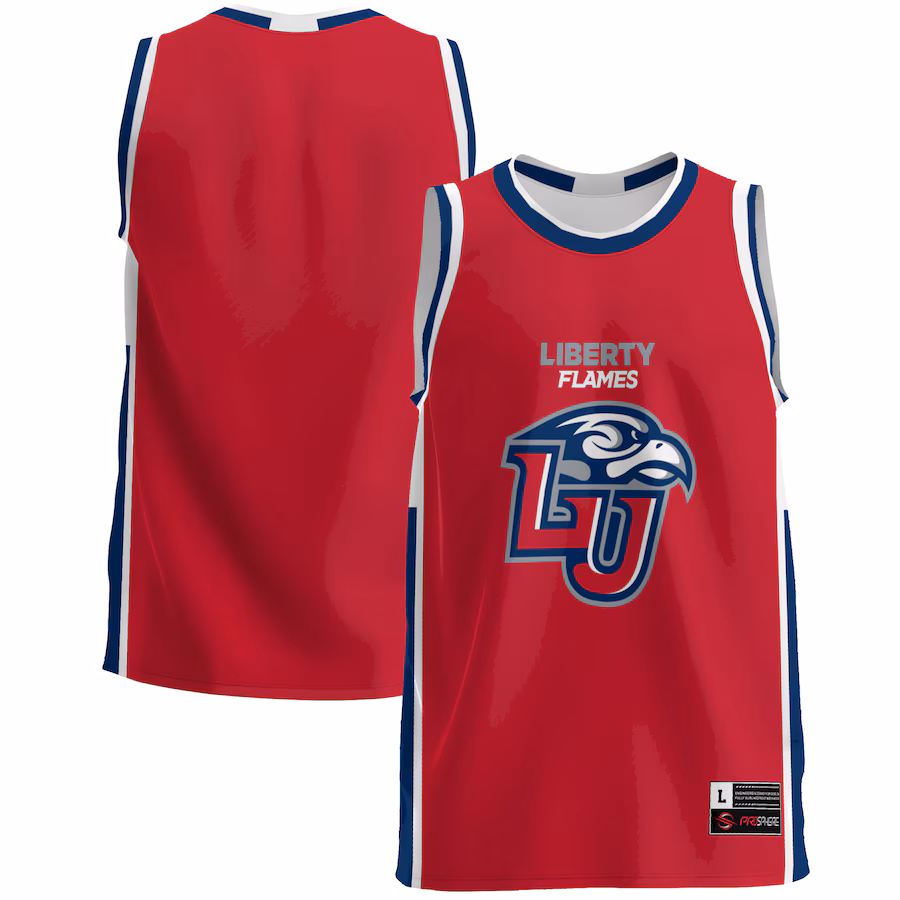 Men's GameDay Greats  Navy Liberty Flames  Lightweight Basketball Jersey - Jersey