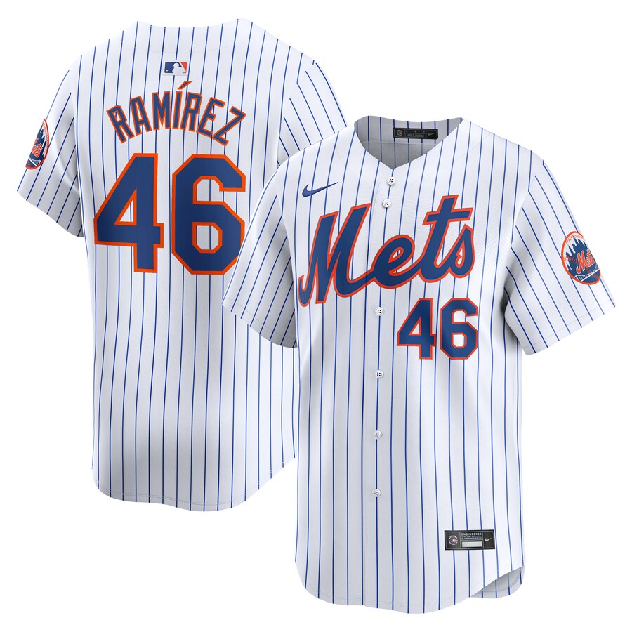 Men's New York Mets Yohan Ramirez Nike White Home Limited Player Jersey - Jersey