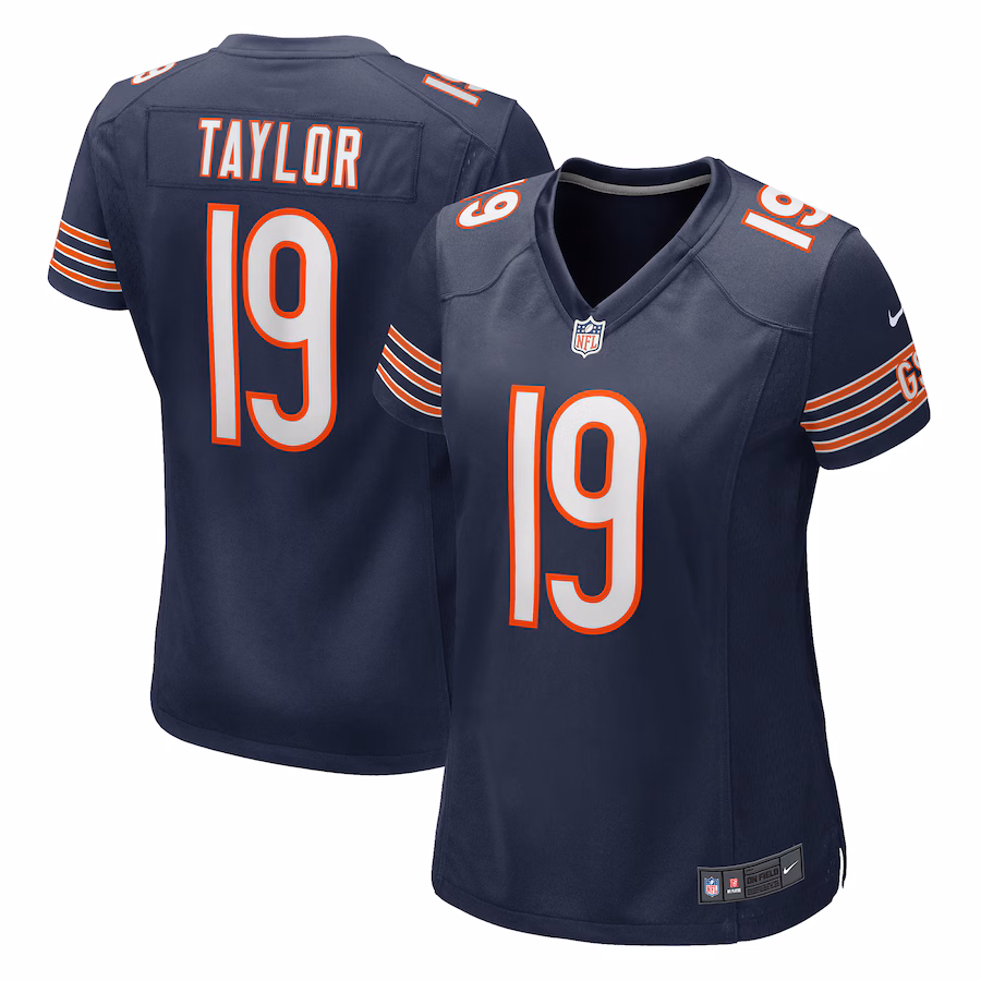 Women's Chicago Bears Tory Taylor Nike Navy Game Jersey - Jersey