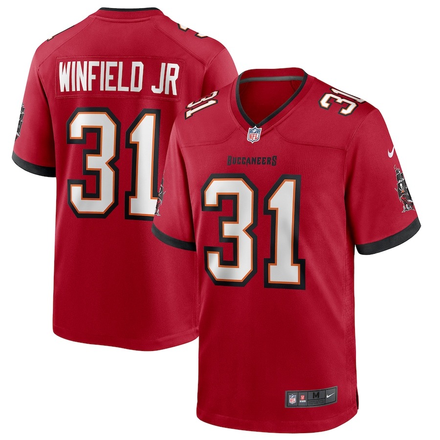Men's Tampa Bay Buccaneers Antoine Winfield Jr. Nike Red Game Jersey - Jersey