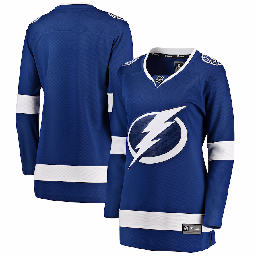 Women's Tampa Bay Lightning Fanatics Blue Breakaway Home Jersey - Jersey