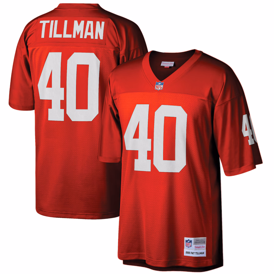 Men's Arizona Cardinals Pat Tillman Mitchell & Ness Cardinal Big & Tall 2000 Retired Player Replica Jersey - Jersey