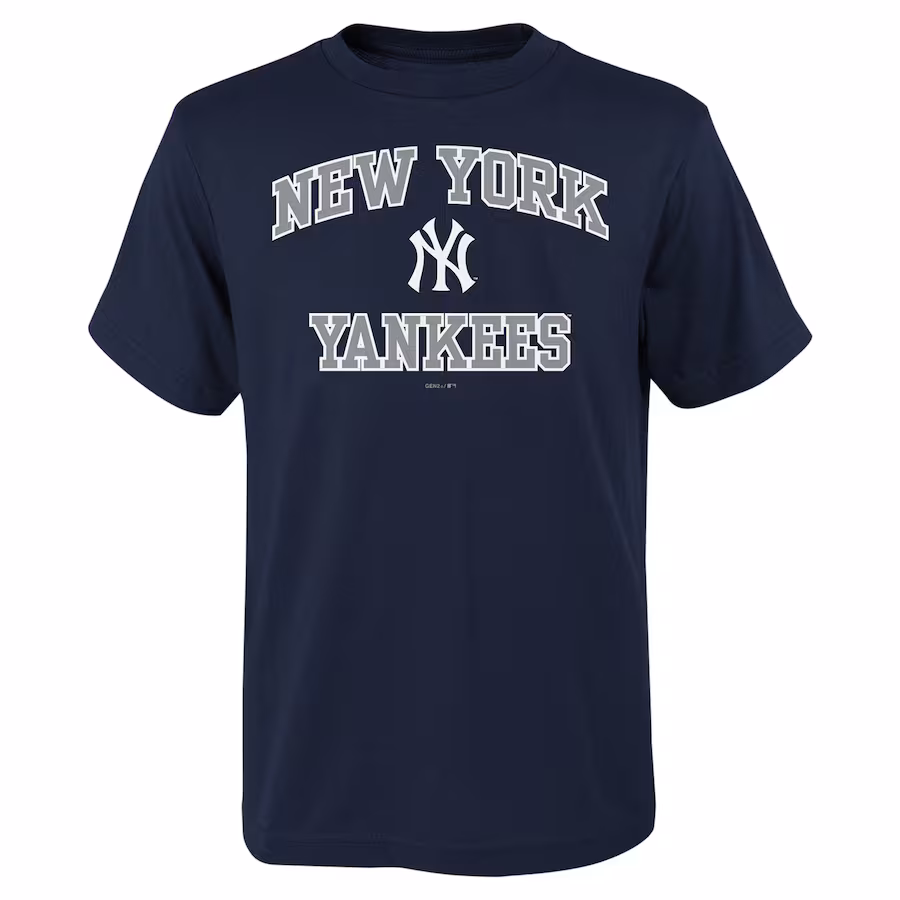 Youth New York Yankees Navy Heart & Soul T-Shirt - Jersey