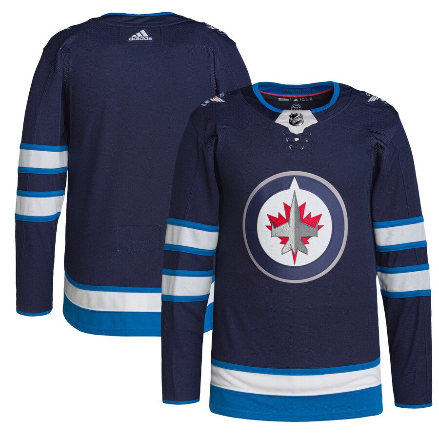 Men's Winnipeg Jets adidas Navy Home Authentic Pro Jersey - Jersey