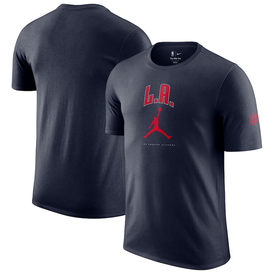 Unisex LA Clippers Jordan Brand Navy Essential Cities T-Shirt - Jersey