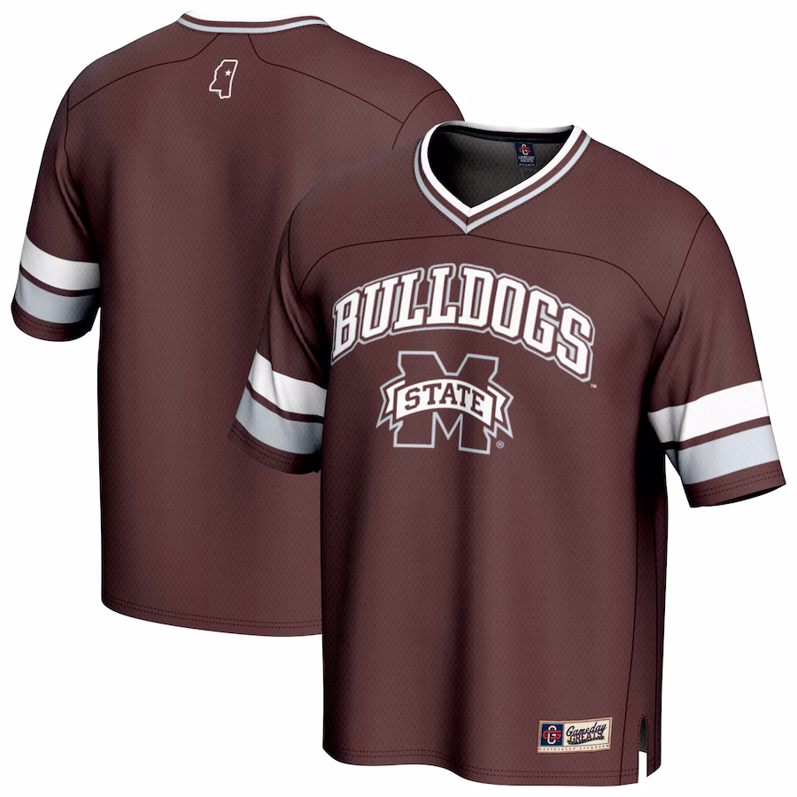 Youth GameDay Greats Maroon Mississippi State Bulldogs Spirit Football Jersey - Jersey