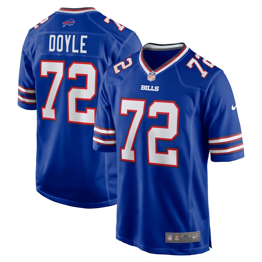 Men's Buffalo Bills Tommy Doyle Nike Royal Game Player Jersey - Jersey