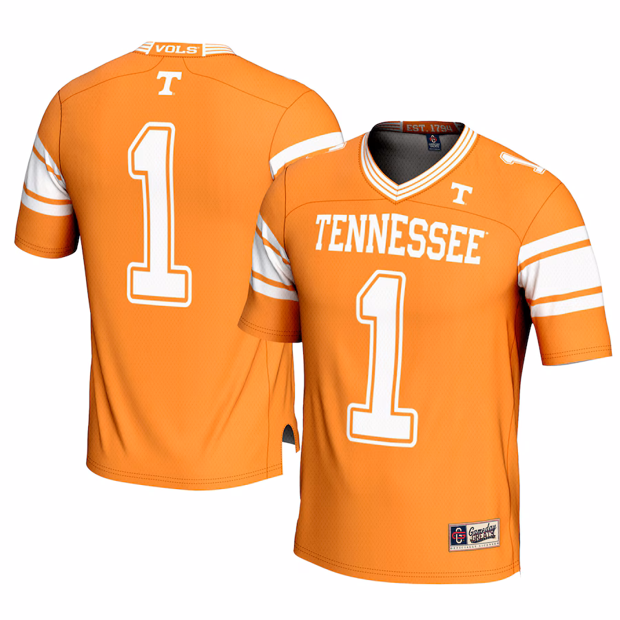 Youth GameDay Greats #1 Tennessee Orange Tennessee Volunteers Football Jersey - Jersey