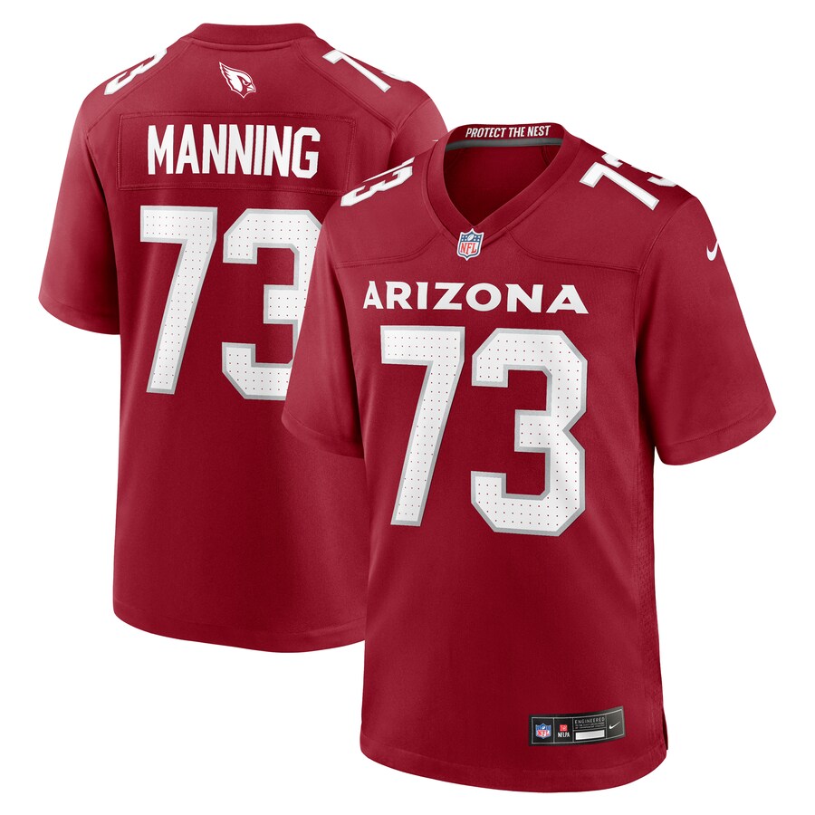 Men's Arizona Cardinals Ilm Manning Nike  Cardinal Team Game Jersey - Jersey