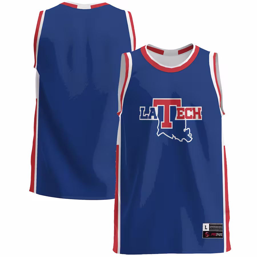 Louisiana Tech Bulldogs GameDay Greats  Lightweight Basketball Jersey - Blue - Jersey
