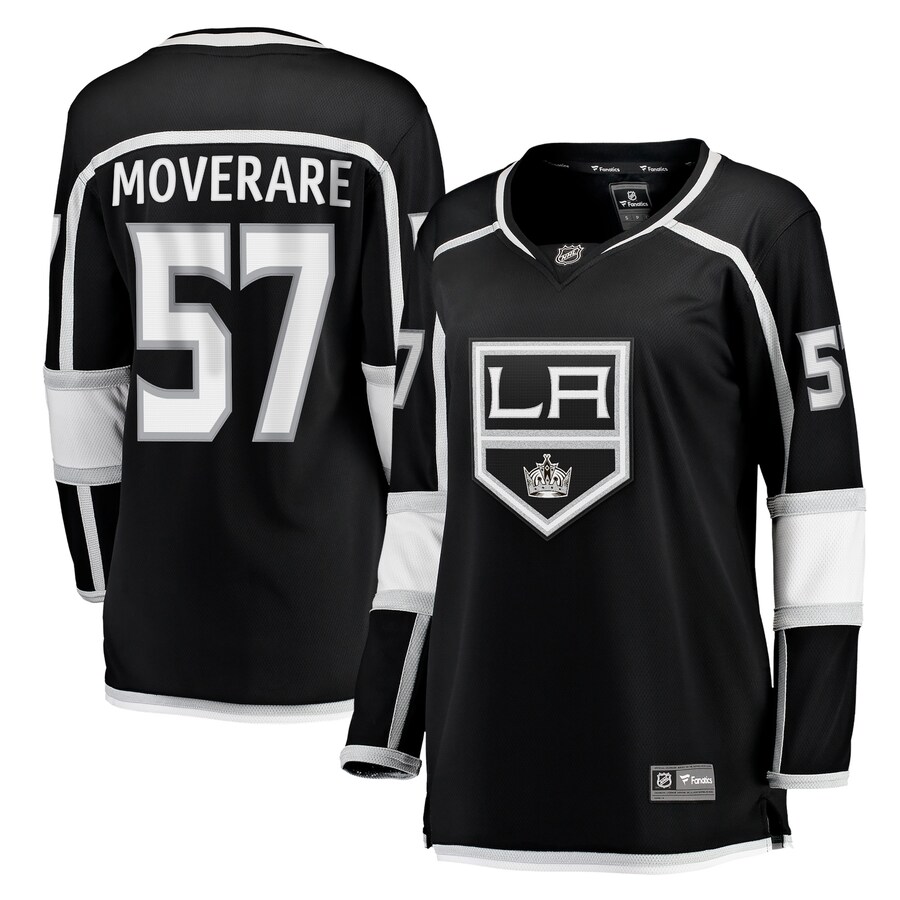 Women's Los Angeles Kings Jacob Moverare Fanatics Branded Black Home Breakaway Player Jersey - Jersey