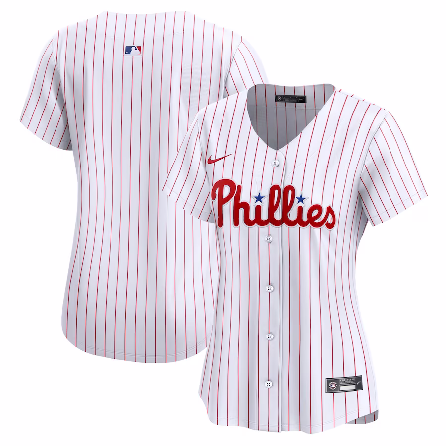 Women's Philadelphia Phillies Nike White Home Limited Jersey - Jersey