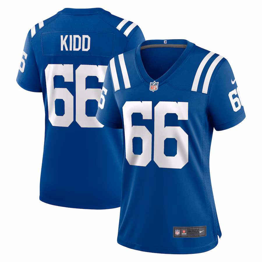 Women's Indianapolis Colts Lewis Kidd Nike  Royal Game Jersey - Jersey
