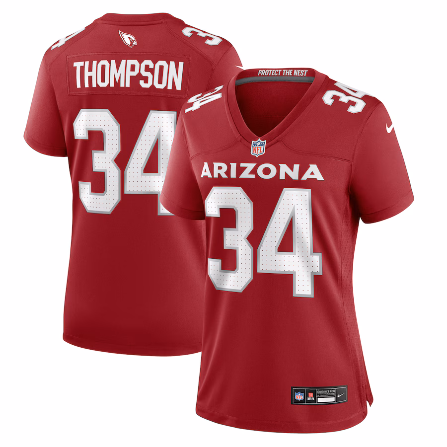 Women's Arizona Cardinals Jalen Thompson Nike Cardinal Game Jersey - Jersey