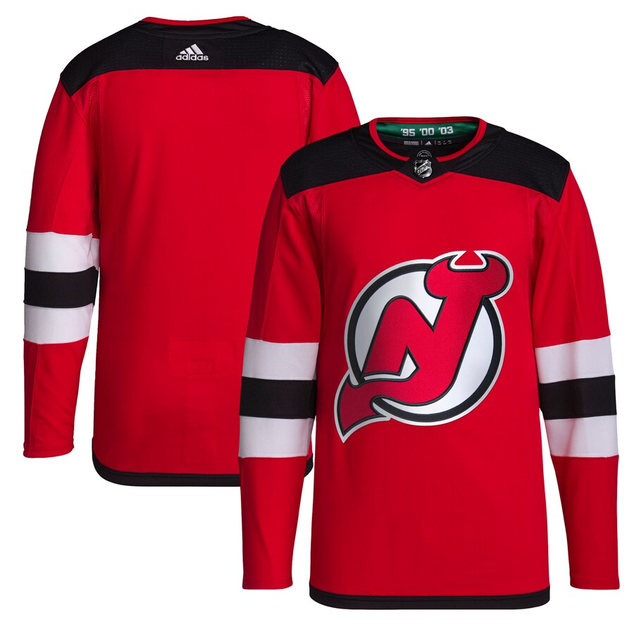 Men's New Jersey Devils adidas Red Home Primegreen Authentic Pro Jersey - Jersey
