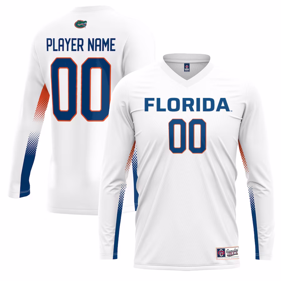 Florida Gators GameDay Greats Unisex NIL Lightweight Volleyball Jersey - White - Jersey