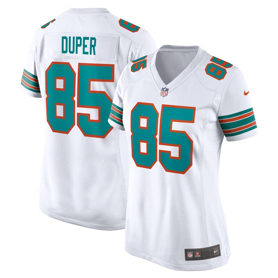 Women's Miami Dolphins Mark Duper Nike White Retired Player Jersey - Jersey