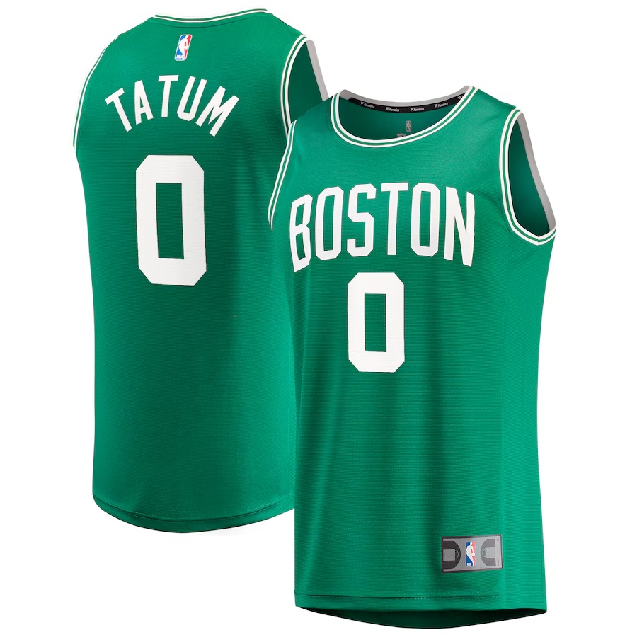 Men's Boston Celtics Jayson Tatum Fanatics Kelly Green Fast Break Replica Jersey - Icon Edition - Jersey