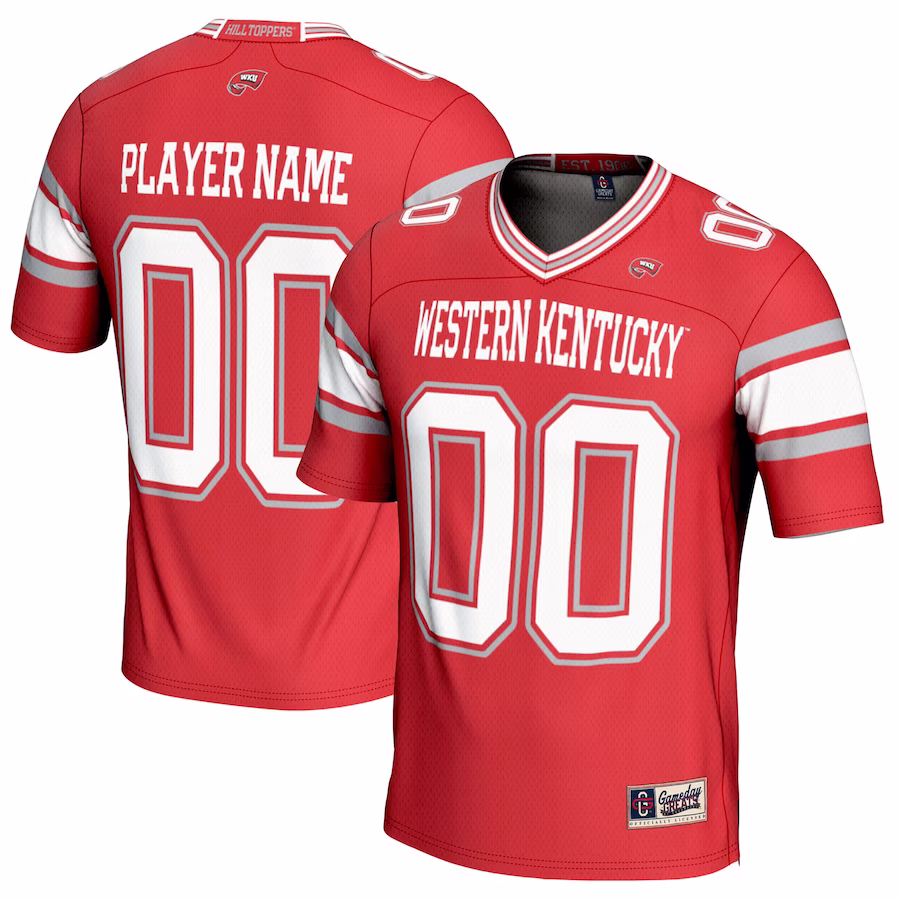 Western Kentucky Hilltoppers GameDay Greats Youth NIL Pick-A-Player Football Jersey - Red - Jersey