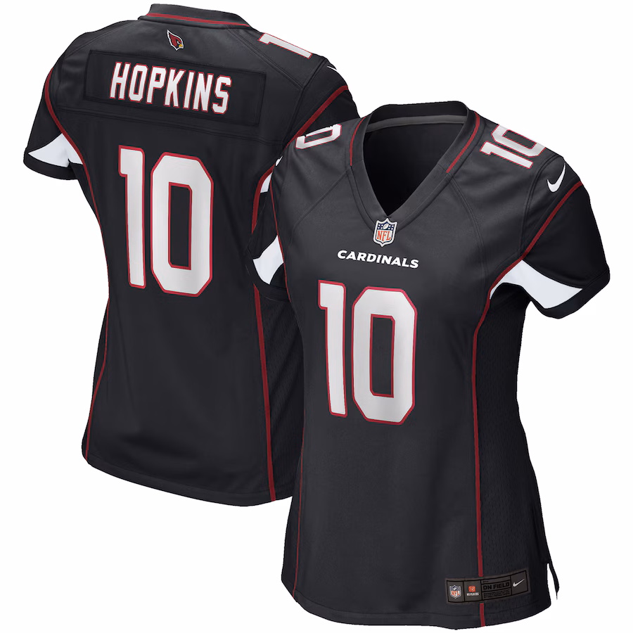 Women's Arizona Cardinals DeAndre Hopkins Nike Black Game Jersey - Jersey
