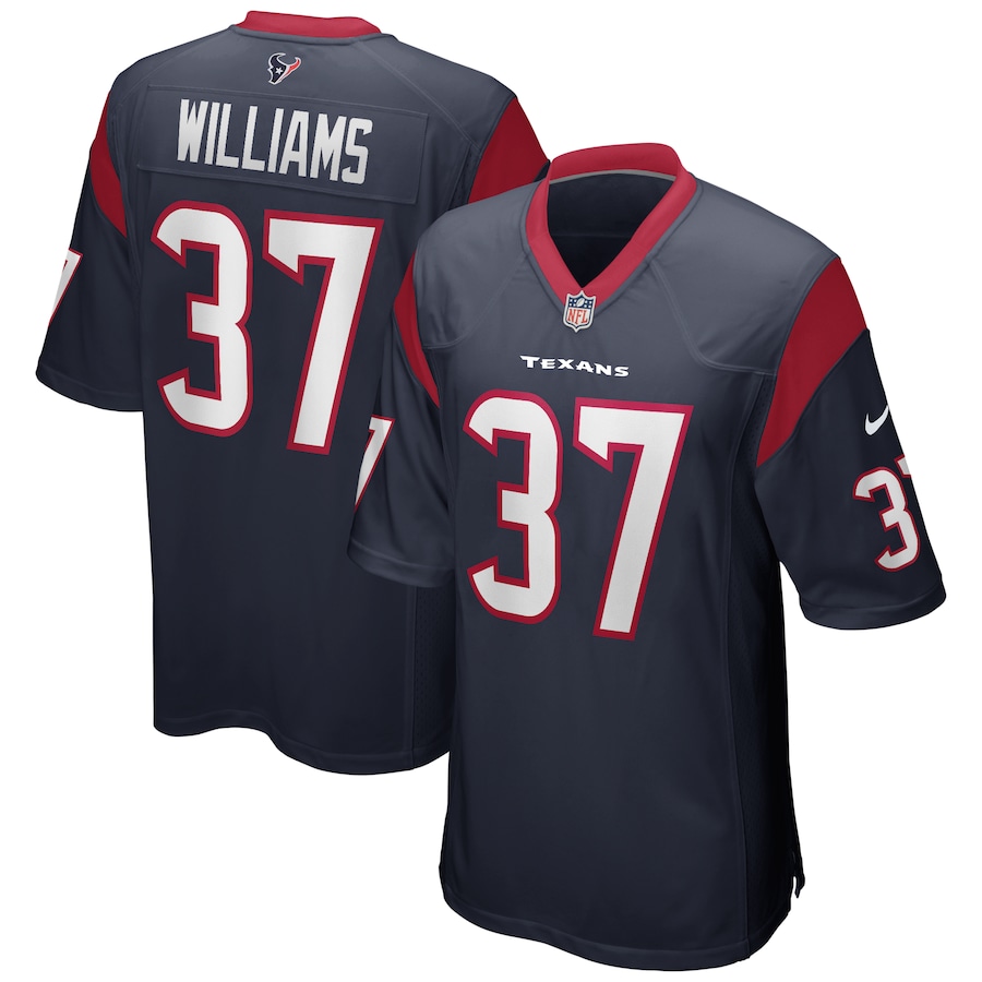 Men's Houston Texans Domanick Williams Nike Navy Game Retired Player Jersey - Jersey