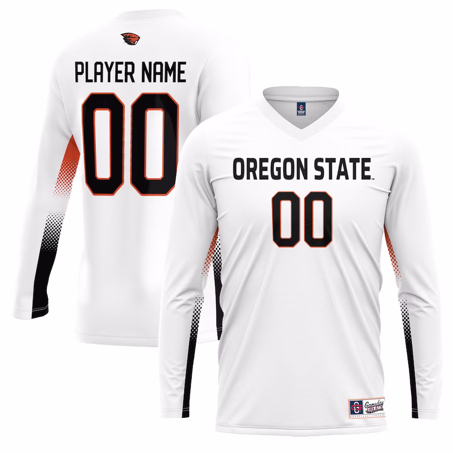 Oregon State Beavers GameDay Greats Unisex NIL Lightweight Volleyball Jersey - White - Jersey