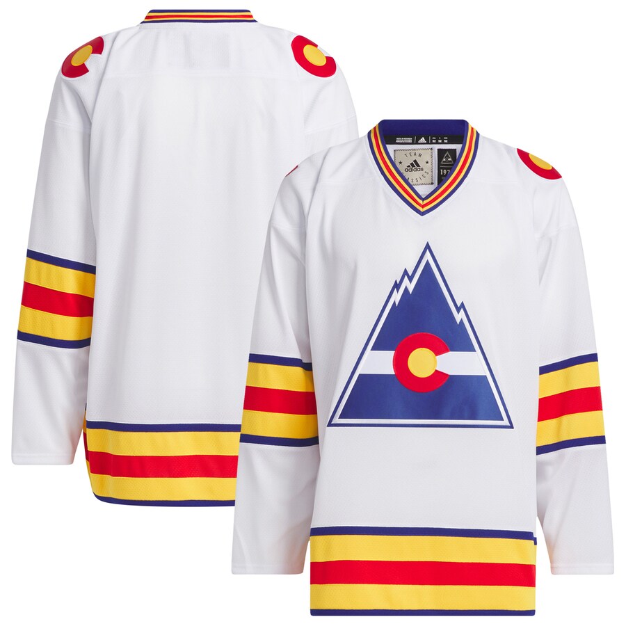 Men's CO Rockies  adidas White Team Classic Jersey - Jersey