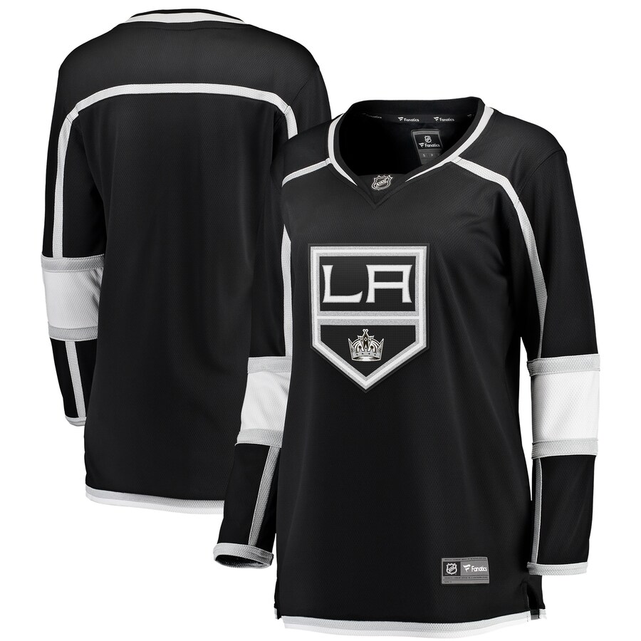 Women's Los Angeles Kings Fanatics Branded Black 2020/21 Home Breakaway Jersey - Jersey
