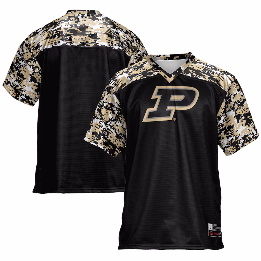 Men's GameDay Greats Black Purdue Boilermakers Football Jersey - Jersey